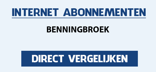 internet vergelijken benningbroek
