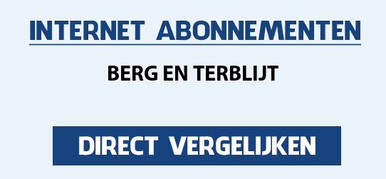 internet vergelijken berg-en-terblijt