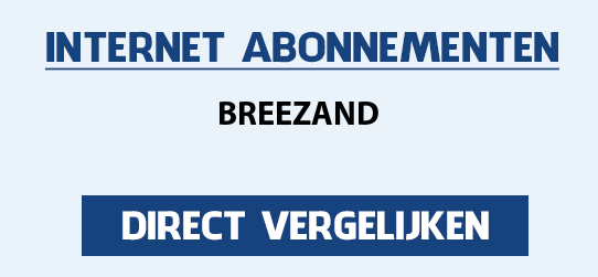 internet vergelijken breezand