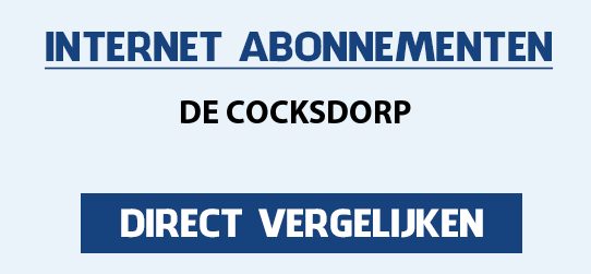 internet vergelijken de-cocksdorp
