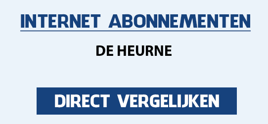internet vergelijken de-heurne