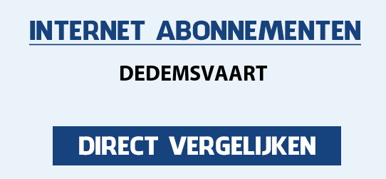 internet vergelijken dedemsvaart