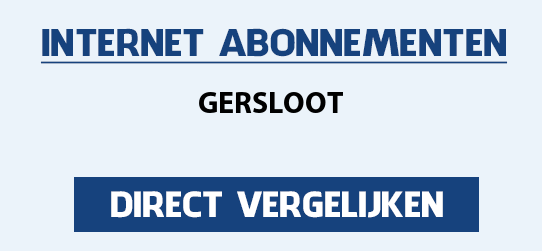 internet vergelijken gersloot