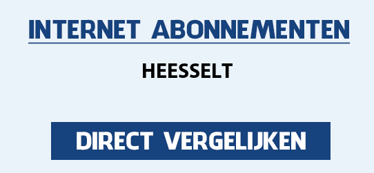 internet vergelijken heesselt