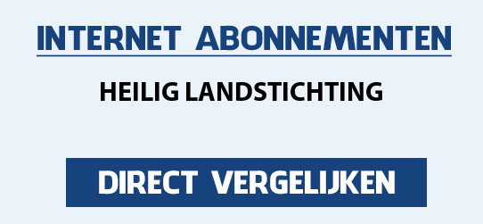 internet vergelijken heilig-landstichting