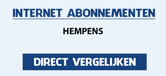 internet vergelijken hempens