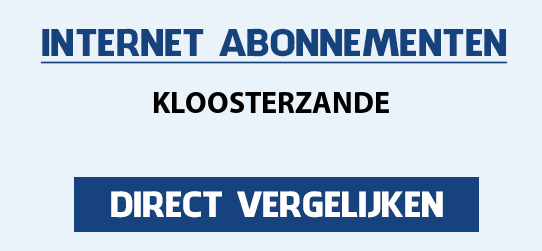 internet vergelijken kloosterzande
