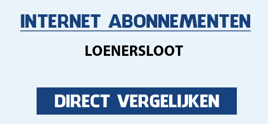 internet vergelijken loenersloot
