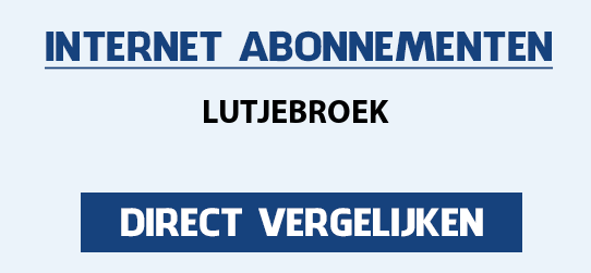 internet vergelijken lutjebroek