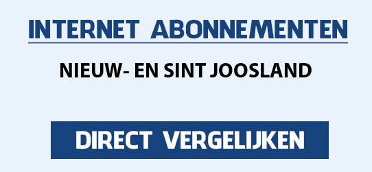internet vergelijken nieuw--en-sint-joosland