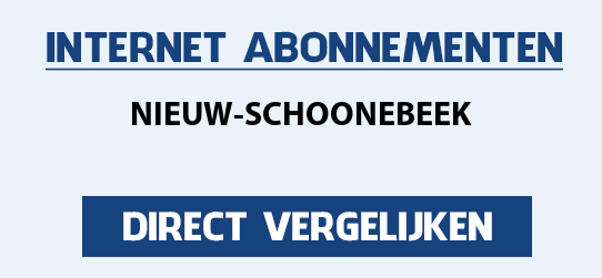 internet vergelijken nieuw-schoonebeek