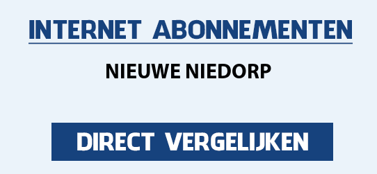 internet vergelijken nieuwe-niedorp