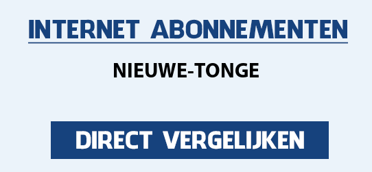 internet vergelijken nieuwe-tonge
