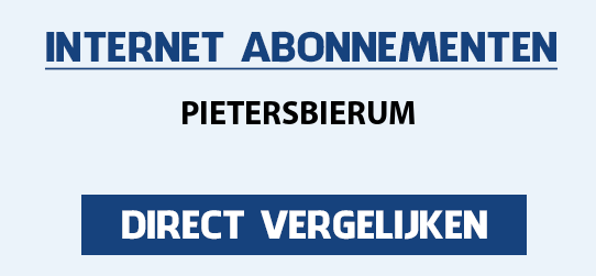 internet vergelijken pietersbierum