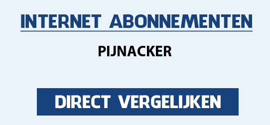 internet vergelijken pijnacker