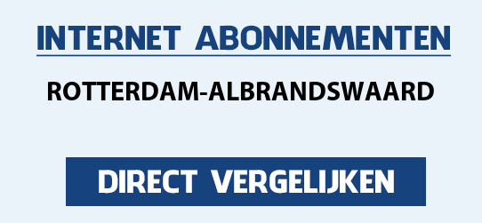 internet vergelijken rotterdam-albrandswaard