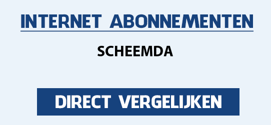 internet vergelijken scheemda