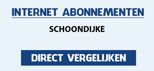 internet vergelijken schoondijke