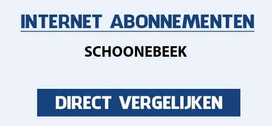 internet vergelijken schoonebeek