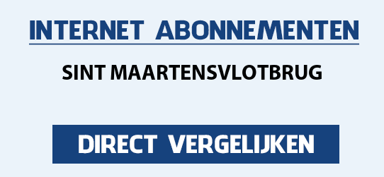 internet vergelijken sint-maartensvlotbrug