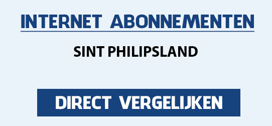 internet vergelijken sint-philipsland