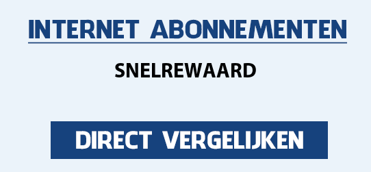 internet vergelijken snelrewaard