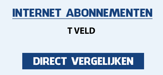internet vergelijken t-veld