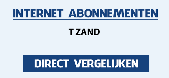 internet vergelijken t-zand