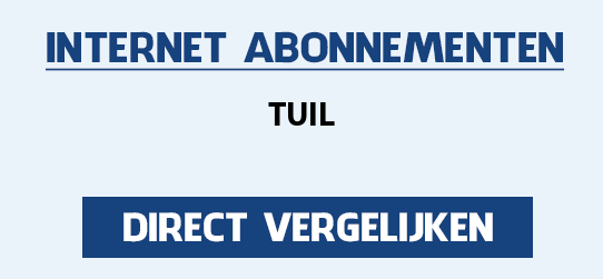 internet vergelijken tuil