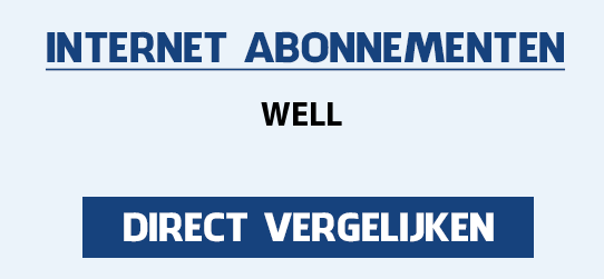 internet vergelijken well