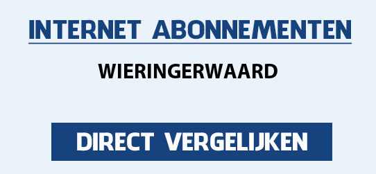 internet vergelijken wieringerwaard