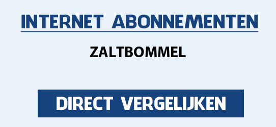 internet vergelijken zaltbommel