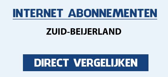 internet vergelijken zuid-beijerland